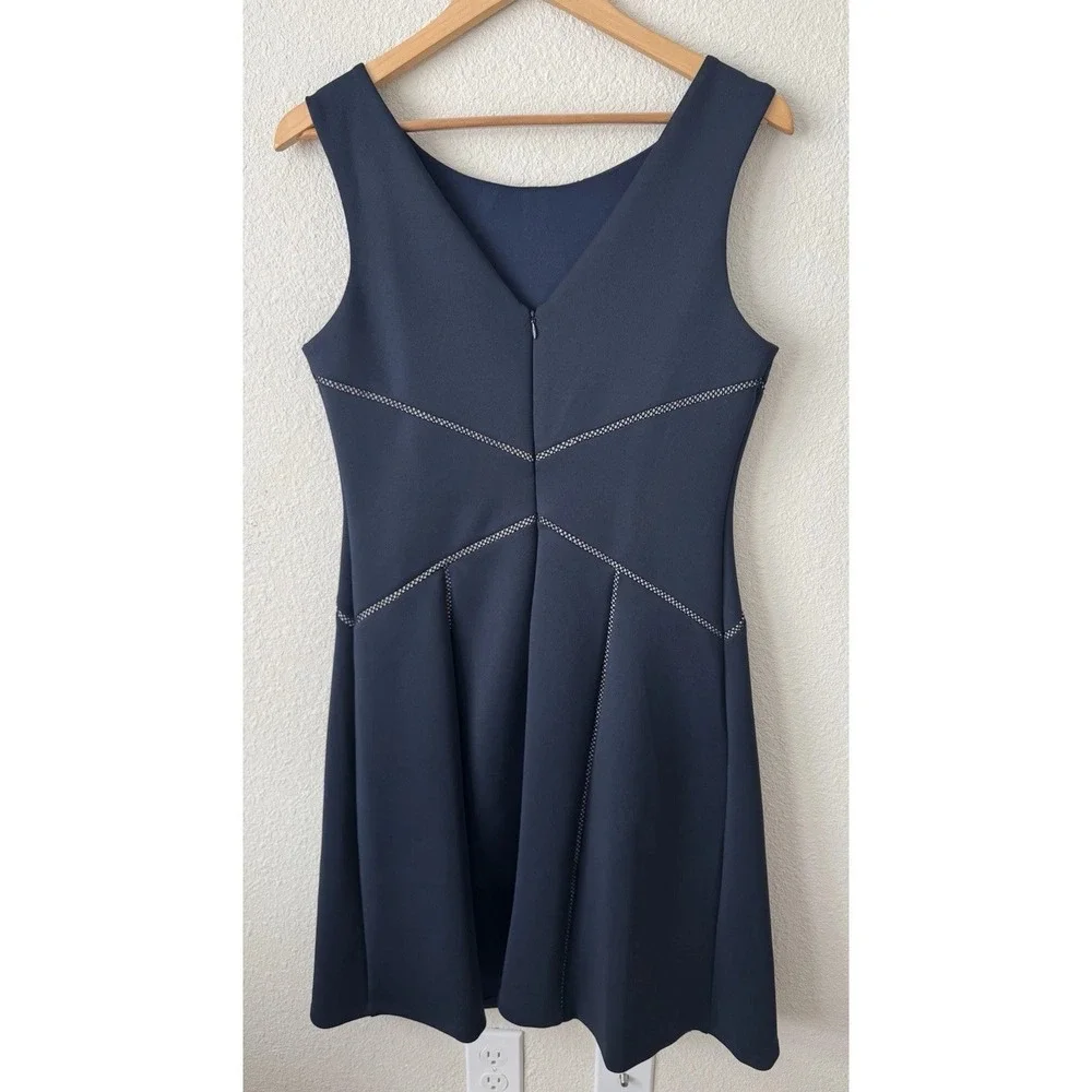 NWT Calvin Klein‎ Women's Size 10 Sleeveless Navy Blue Dress Business Career